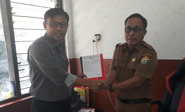 Sambangi Kesbangpol Sultra, Ketua ICHI Sultra Serahkan Berkas Legalitas Organisasi