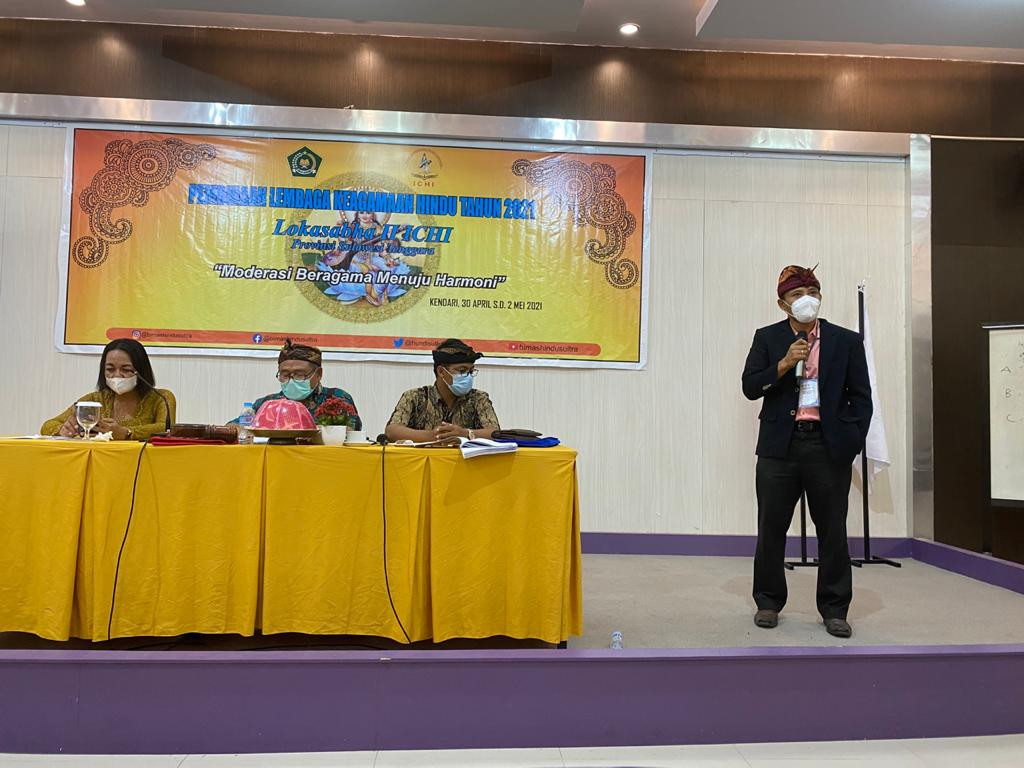 Wujudkan Estafet Moderasi Agama yang Harmoni, Lokasabha II ICHI DPR Sultra Sukses Digelar